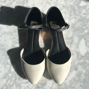 dv dolce vita Leonie flat - 6.5 - bone leather